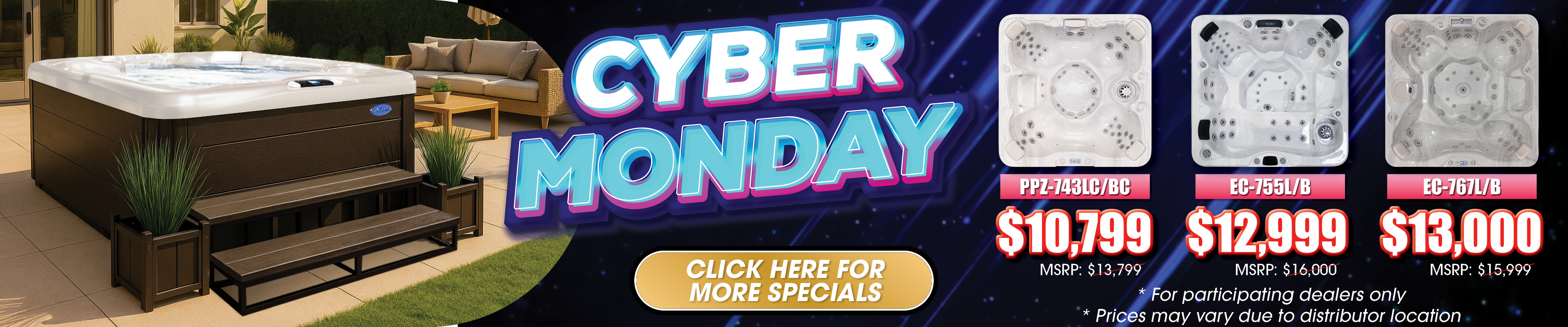 Calspas hot tub being used in a family setting - Nampa