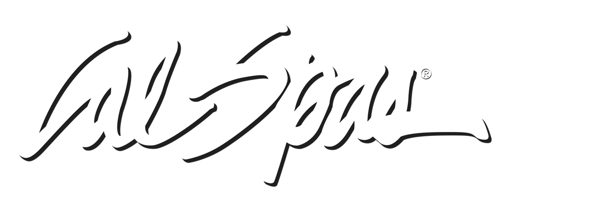 Calspas White logo hot tubs spas for sale Nampa